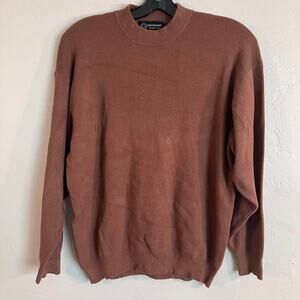Casa Vincente‎ Brown Wool Blend Pullover Sweater